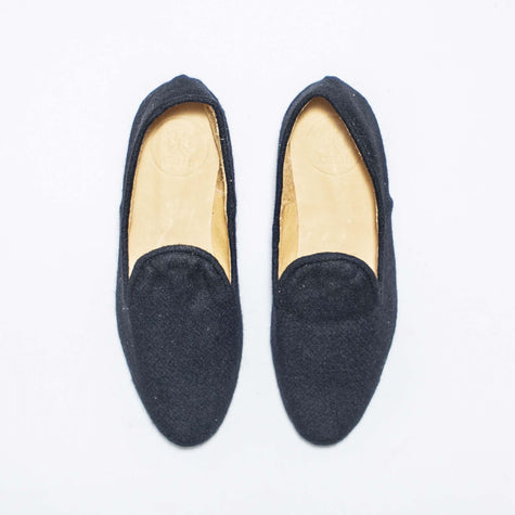 SLIPPERS LANA NEGRO