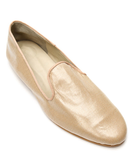 Slipper Lino Beige Plastificado - Dore