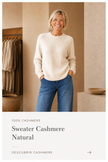 Sweater Cashmere Natural