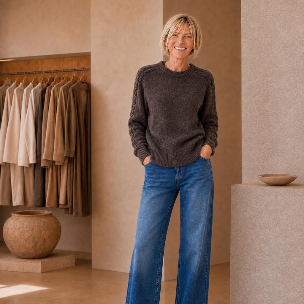 Sweater Moka de Cashmere
