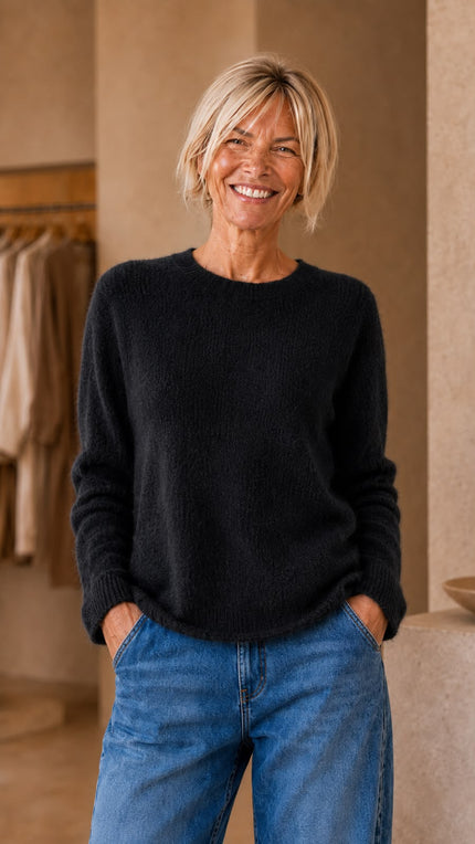 Sweater Cashmere Noir
